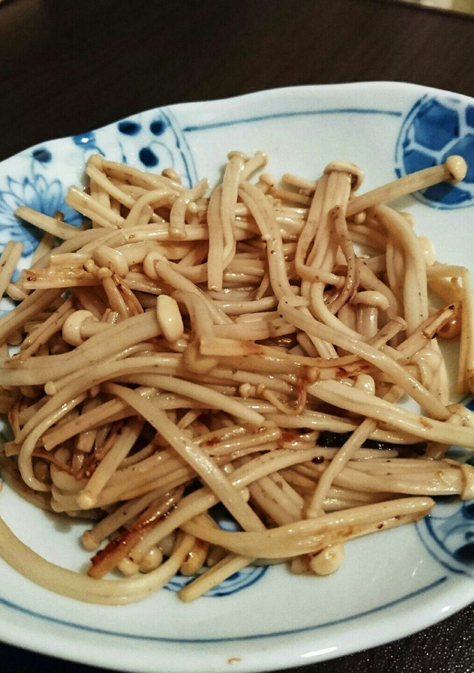 花椒香るえのきのおつまみ-レシピのメイン写真