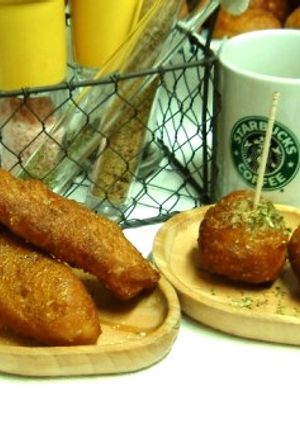 大人のドーナツ♪ペッパーソルト＆たこ焼？-レシピのメイン写真