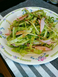 レタスとハムのサラダ◎-レシピのメイン写真