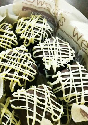 カステラで柔らか柿チョコ-レシピのメイン写真