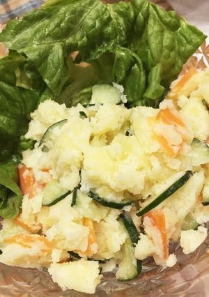 冷凍フライドポテトで♡ポテトサラダ-レシピのメイン写真