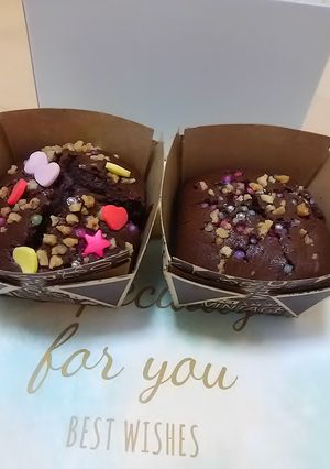 友チョコに☆カップでガトーショコラ-レシピのメイン写真