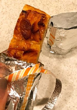 マステとアルミホイルでチーズ風ラッピング-レシピのメイン写真