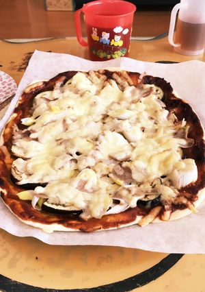 簡単美味♪みそピザ♪〜つけてみそで〜-レシピのメイン写真