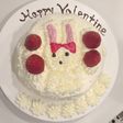 キュアホイップのうさぎショートケーキ