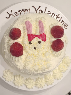 キュアホイップのうさぎショートケーキ-レシピのメイン写真