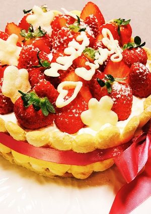 ストロベリーレアチーズケーキ-レシピのメイン写真
