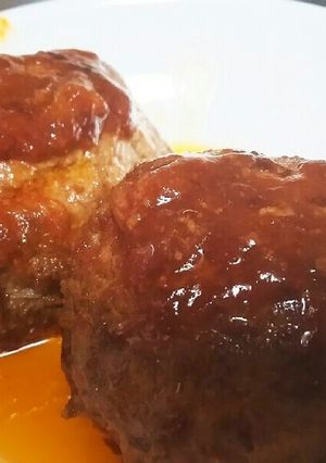 sekichin家の簡単煮込みハンバーグ-レシピのメイン写真