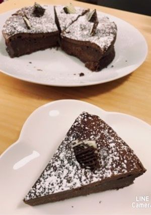 簡単濃厚ガトーショコラ♪-レシピのメイン写真