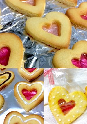 トースターで♡ステンドグラスクッキー-レシピのメイン写真