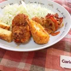 รูปของ とろ〜りチーズinかぼちゃコロッケ