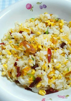 ビーフジャーキー炒飯-レシピのメイン写真