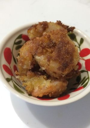 子ども大好き☆海老の揚げ焼きでフライ風-レシピのメイン写真
