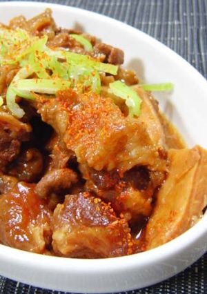 我が家の牛すじ煮-レシピのメイン写真