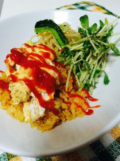 *スパイシーケチャップライス*-レシピのメイン写真