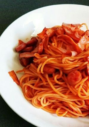 簡単！！ナポリタン！-レシピのメイン写真