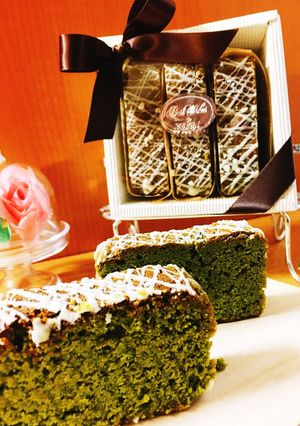 バレンタインに♥抹茶ブラウニー♡-レシピのメイン写真