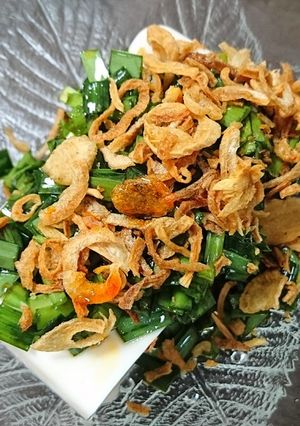 やみつき☆ニラのせ冷奴-レシピのメイン写真