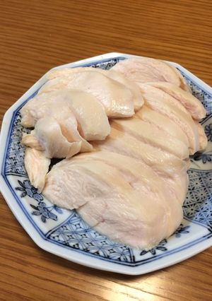 鶏胸肉の低音長時間調理で子供と自由研究！-レシピのメイン写真