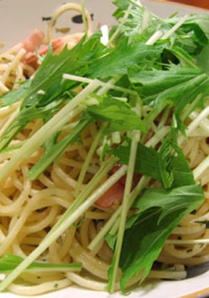 大葉のさっぱりスパゲティ-レシピのメイン写真