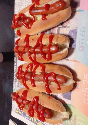 ホットドッグ-レシピのメイン写真