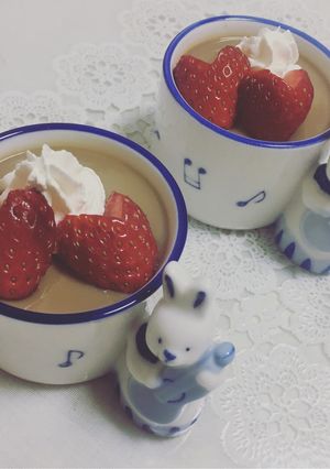 材料3つ♡とろとろコーヒーババロア-レシピのメイン写真
