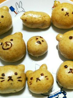 塩黒糖おまんじゅう-レシピのメイン写真
