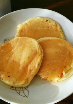 シンプル☆ふんわり軽い食感のパンケーキ-レシピのメイン写真
