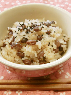 土鍋炊き♪お赤飯-レシピのメイン写真