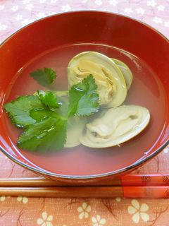 はまぐりの潮汁-レシピのメイン写真