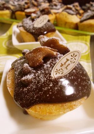 ジャム入り♡パウンドケーキのチョコがけ♡-レシピのメイン写真