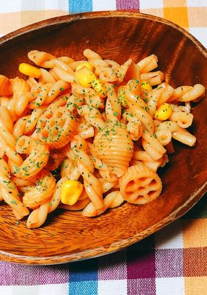 簡単 美味♡ マカロニのケチャップ和え-レシピのメイン写真