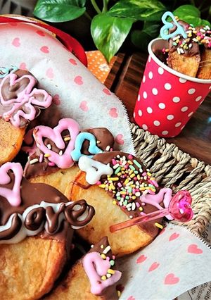 意外な美味しさ★【フライドポテチョコ】-レシピのメイン写真