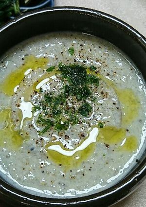 蓮根の豆乳ポタージュ ～食べるスープ～-レシピのメイン写真