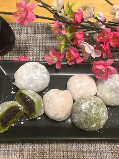 春の彩り大福-レシピのメイン写真