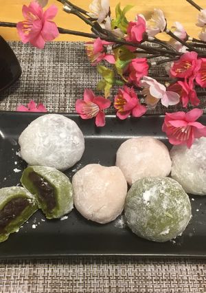 春の彩り大福-レシピのメイン写真