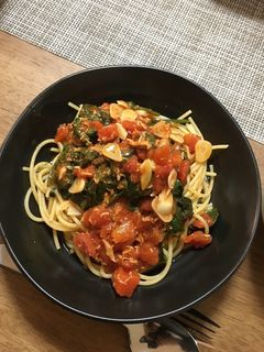♡ほうれん草とツナのトマトソースパスタ♡-レシピのメイン写真