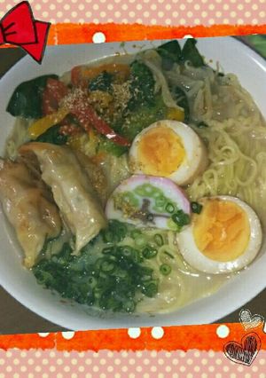 餃子ラーメン-レシピのメイン写真