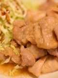 柔らかポークの生姜焼き