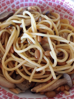 納豆、あさり、しめじの健康パスタ-レシピのメイン写真