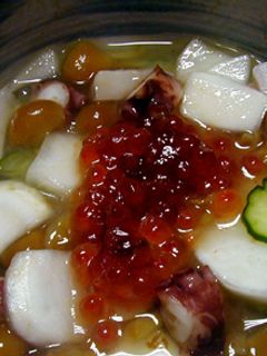 海と山の酢の物-レシピのメイン写真