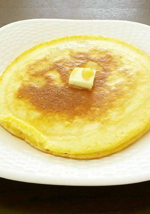 低たんぱく でんぷんHMでホットケーキ-レシピのメイン写真