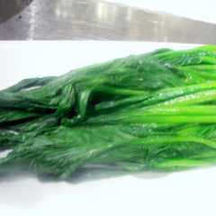 รูปของ 『ほうれん草など緑野菜の湯がき方』