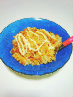 ズボラでも作れる☆マヨだし炒飯!?-レシピのメイン写真