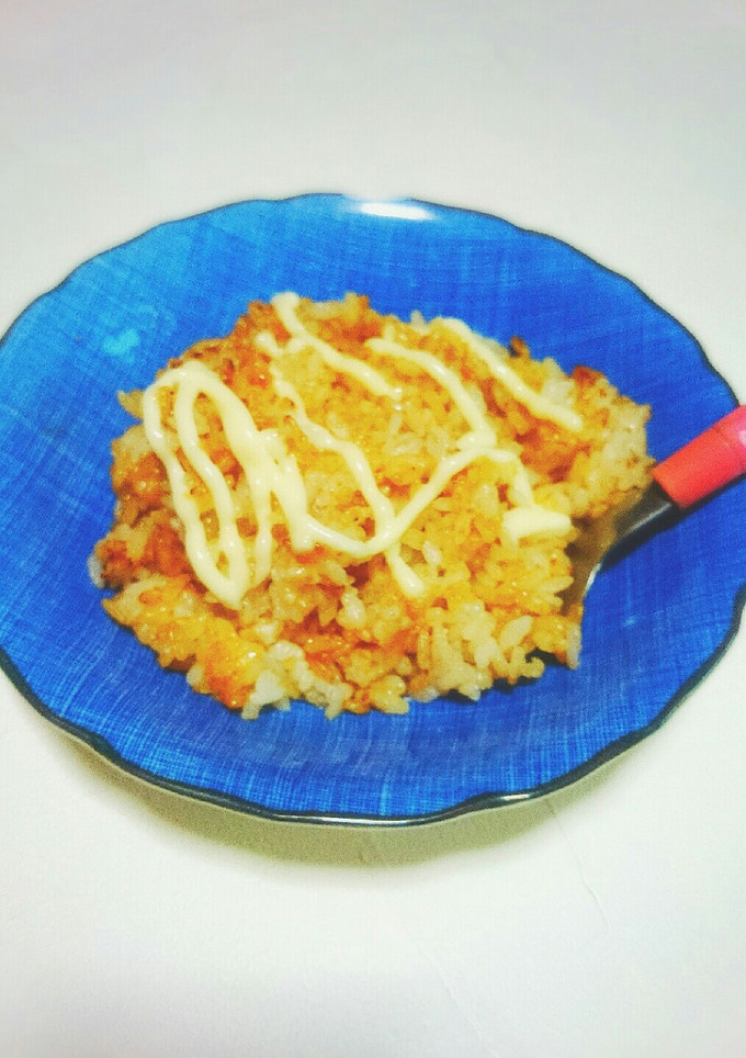 ズボラでも作れる☆マヨだし炒飯!?-レシピのメイン写真