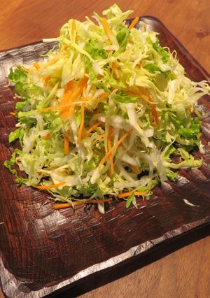 キャベツとレタスの細切りサラダ-レシピのメイン写真