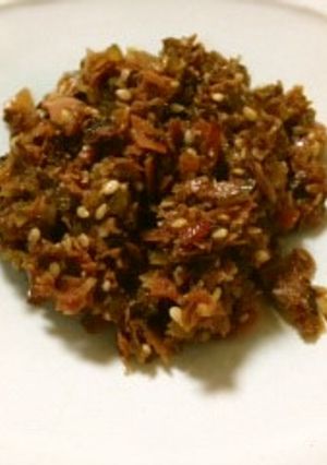 うま味たっぷりだしがらで作る簡単ふりかけ-レシピのメイン写真