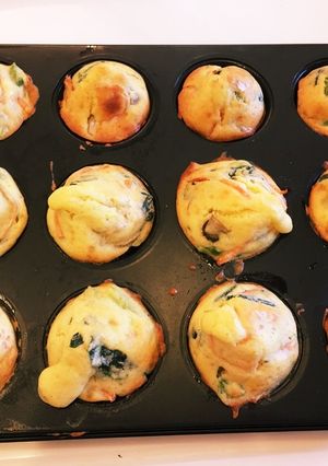 魚焼きグリルで野菜マフィン-レシピのメイン写真