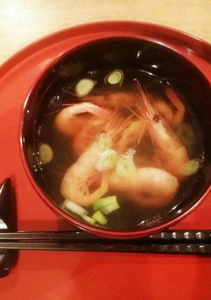 上品な香りと味♡甘えびのお吸い物♡-レシピのメイン写真