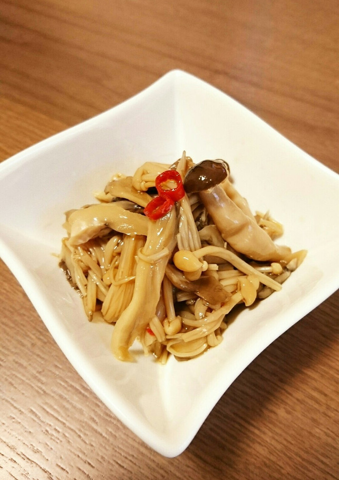３種のきのこのなめたけ-レシピのメイン写真
